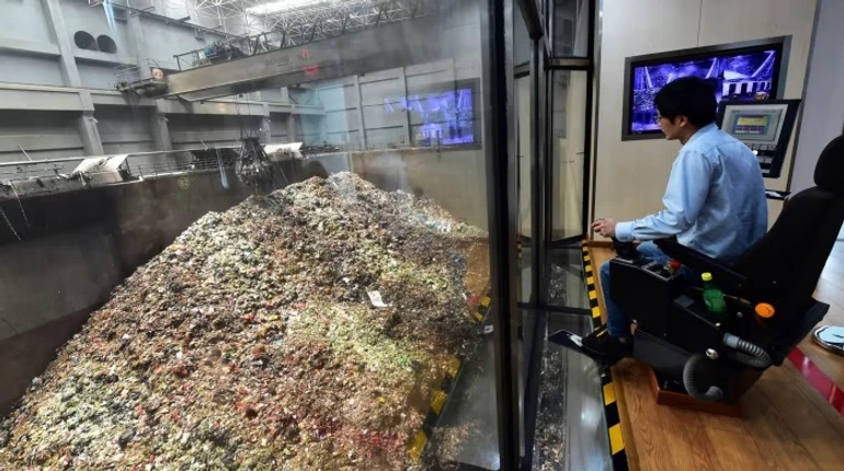China's waste-to-energy plants