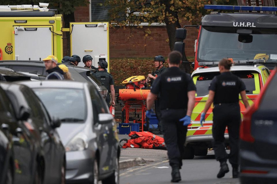 attack near UK synagogue